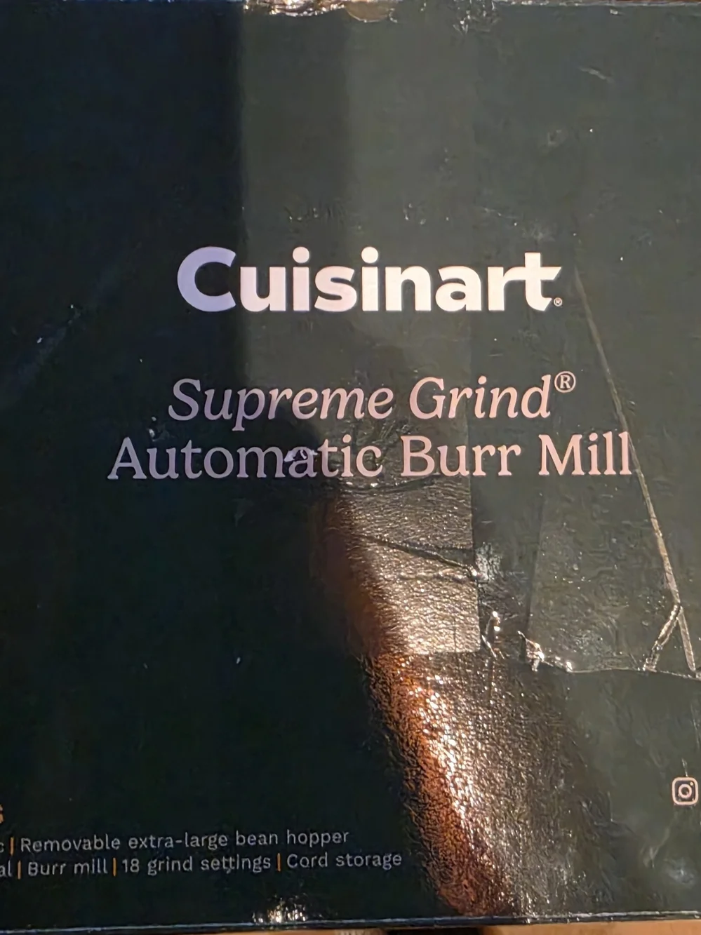 Cuisinart automatic burr